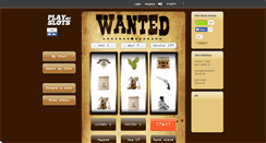 Desktop Screenshot of cowboys.playmyslots.com