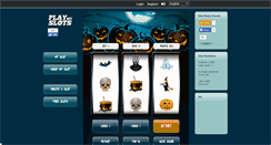 Desktop Screenshot of halloween.playmyslots.com